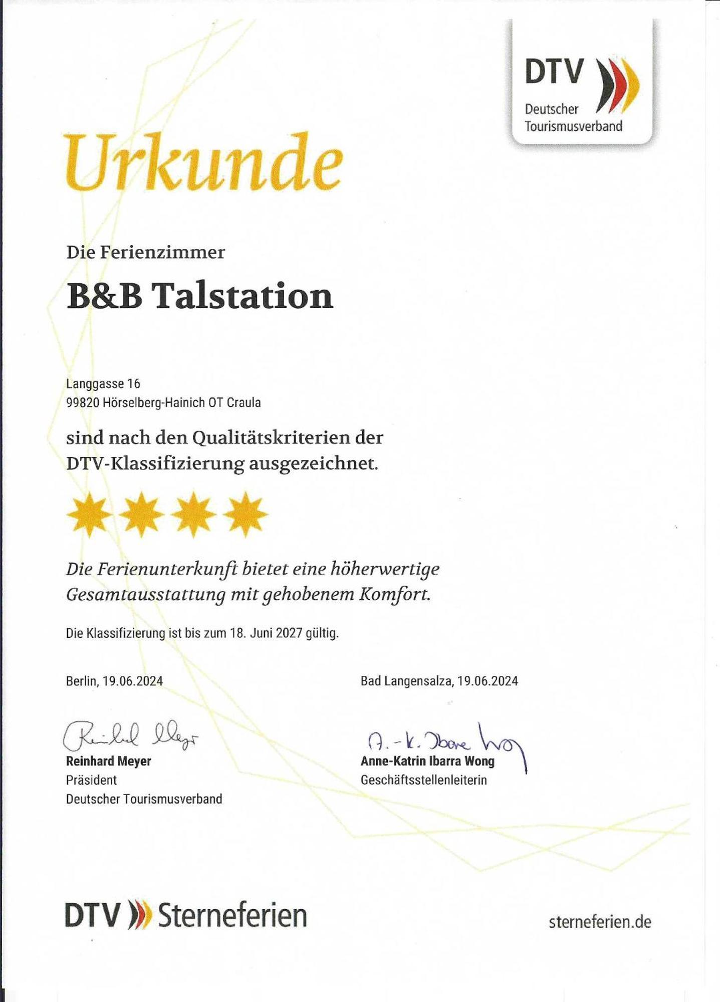 B&B Talstation Horselberg-Hainich Екстериор снимка